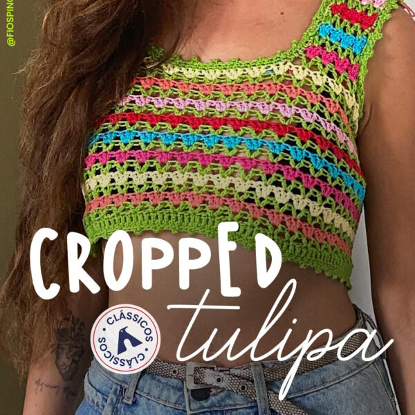 Ebook Cropped Tulipa con Bella