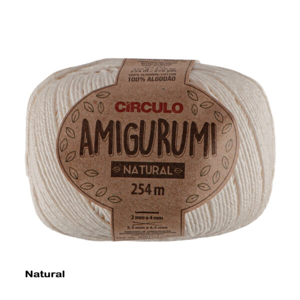 Circulo Amigurumi color Natural